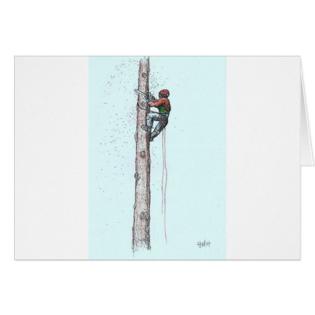 Der Arborist-Baumchirurg (Vorderseite (Horizontal))