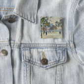 Der Arc de Triomphe im Herbst, Paris Button (Beispiel)