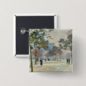 Der Arc de Triomphe im Herbst, Paris Button (Vorne & Hinten)