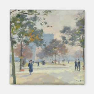 Der Arc de Triomphe im Herbst, Paris Magnet