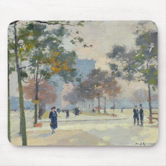 Der Arc de Triomphe im Herbst, Paris Mousepad (Vorne)