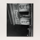 Der Arc de Triomphe nachts in Paris Puzzle (Vertikal)