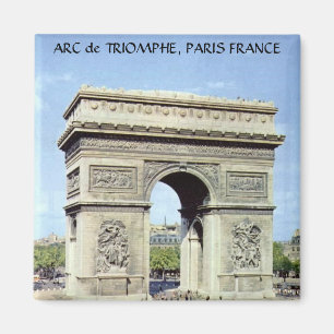 Der Arc de Triomphe, PARIS FRANKREICH Magnet
