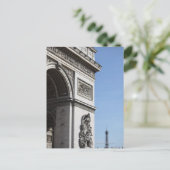 Der Arc de Triomphe Postkarte (Stehend Vorderseite)