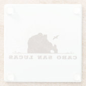 Der Arch am Land's End Cabo San Lucas Glasuntersetzer (Rückseite)