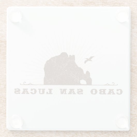 Der Arch am Land's End Cabo San Lucas Glasuntersetzer (Rückseite)