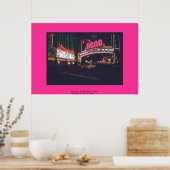 Der Arch, das Stadtzentrum von Reno, Nevada Poster (Küche)