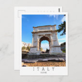 Der Arch des Titus, Rom, Italien Postkarte (Vorne/Hinten)