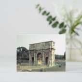 Der Arch von Konstantin aus dem Nordwesten Postkarte (Stehend Vorderseite)