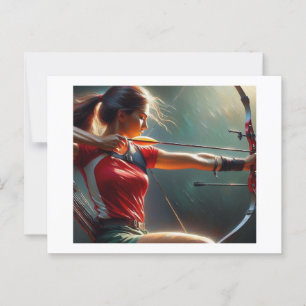 Der Archer Postkarte