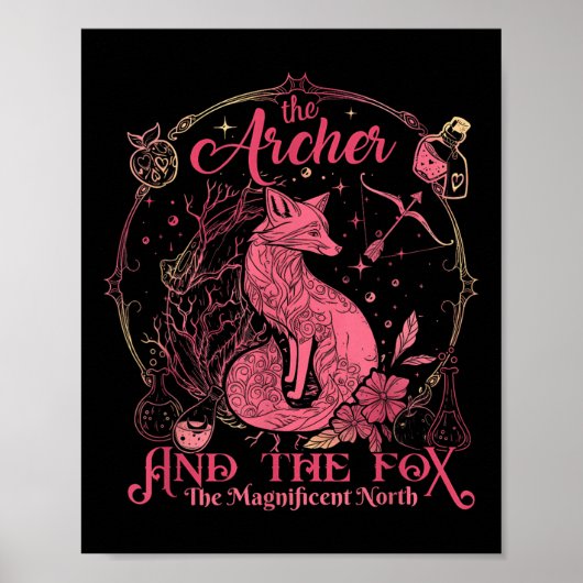 Der Archer und der Fuchs waren einmal an einem geb Poster (Vorne)