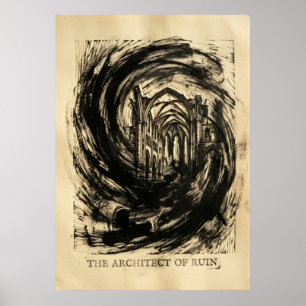 Der Architekt Des Ruins Poster