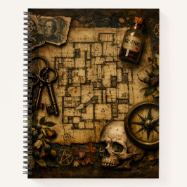 Der Architekt des Todes: H.H. Holmes Mordschloss Notizblock