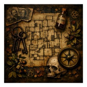 Der Architekt des Todes: H.H. Holmes Mordschloss Poster