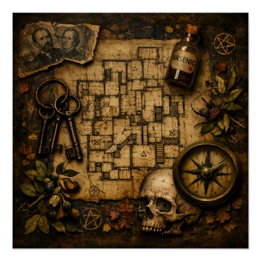 Der Architekt des Todes: H.H. Holmes Mordschloss Poster (Vorderseite)
