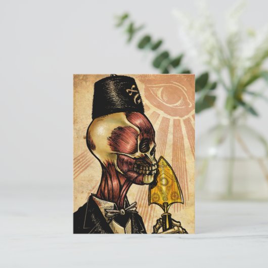 Der Architekt Postkarte (Stehend Vorderseite)