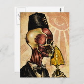 Der Architekt Postkarte (Vorne/Hinten)