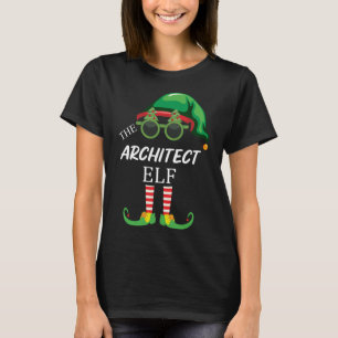 Der Architekten-Elfen-Weihnachtsfamilien-Matching T-Shirt