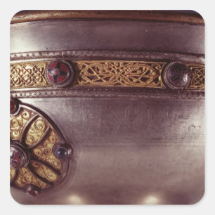 Der Ardagh Chalice, Reerasta, LandkreisLimerick Quadratischer Aufkleber