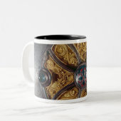 Der Ardagh Chalice, Reerasta, LandkreisLimerick Zweifarbige Tasse (Vorderseite Links)