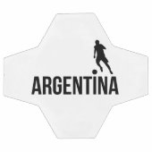 Der argentinische Flag-Fußballspieler verwendet Pu Fußball (Flach)