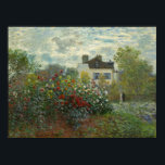 Der argentinische Künstlergarten Claude Monet Poster<br><div class="desc">Der argentinische Künstlergarten Claude Monet Poster</div>