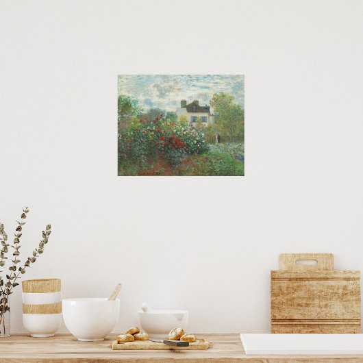 Der argentinische Künstlergarten Poster (Küche)