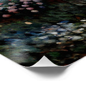 Der argentinische Künstlergarten Poster (Ecke)