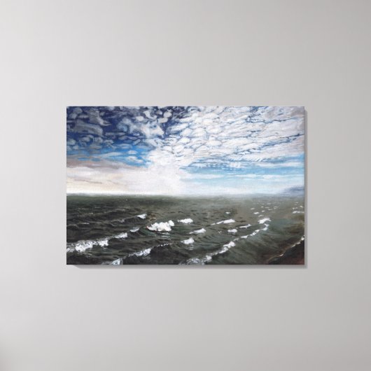 Der Arktische Ozean: Canvas drucken Standardgröße Leinwanddruck (Vorderseite)