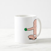 DER ARM-HOLDING APPLE DES BABYS KAFFEETASSE (VorderseiteRechts)