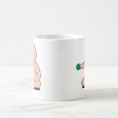 DER ARM-HOLDING APPLE DES BABYS KAFFEETASSE (Mittel)