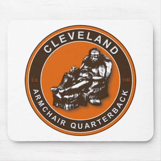 DER ARMCHAIR QB - Cleveland Mousepad (Vorne)