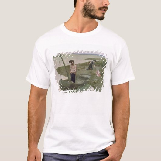 Der arme Fischer, 1881 T-Shirt (Vorderseite)