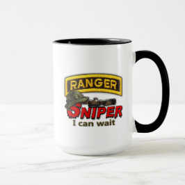 Der Armee-75. überholte LRRP LURPS Scharfschütze Tasse