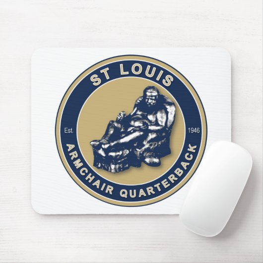 DER ARMSTUHL QB - Rams Mousepad (Mit Mouse)