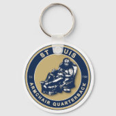 DER ARMSTUHL QB - Rams Schlüsselanhänger (Vorderseite)