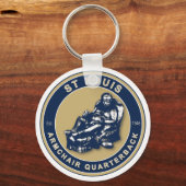 DER ARMSTUHL QB - Rams Schlüsselanhänger (Vorderseite)