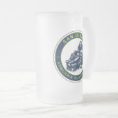 DER ARMSTUHL QB - San Diego Mattglas Bierglas (VorderseiteRechts)