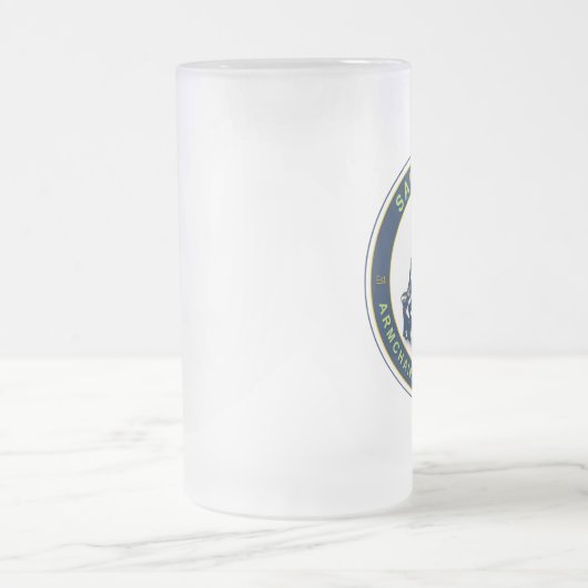 DER ARMSTUHL QB - San Diego Mattglas Bierglas (Mittel)