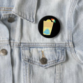 Der Arnold Palmer Tail Sticker Button (Beispiel)