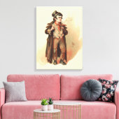 Der Artful Dodger von Kyd, Dickens' Oliver Drehung Leinwanddruck (Insitu (Wohnzimmer))