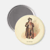 Der Artful Dodger von Kyd, Dickens' Oliver Drehung Magnet (Vorderseite/Rückseite)