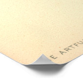 Der Artful Dodger von Kyd, Dickens' Oliver Drehung Poster (Ecke)