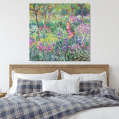 Der Artist's Garden in Giverny, Monet Leinwanddruck (Insitu (Schlafzimmer))