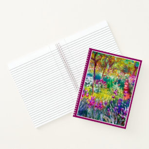 Der Artist's Garden in Giverny Notizblock