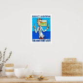 Der Arzt sagt, keine Sorge Poster (Küche)