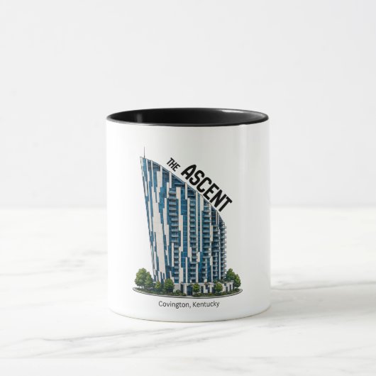 Der Ascent-Kaffeebecher in Covington Kentucky Tasse (Zentrum)