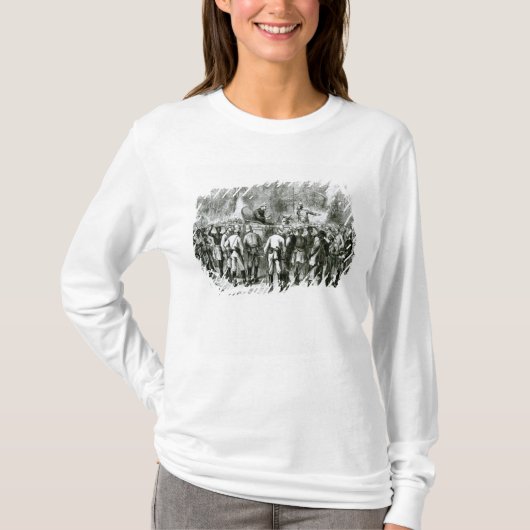 Der Ashanti Krieg T-Shirt (Vorderseite)