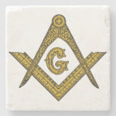 Der Ashlar Steinuntersetzer (Vorderseite)