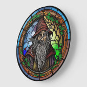 Der Assistent für festgehaltenes Glas erstellt ein Große Wanduhr (Winkel)